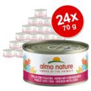 Sparpaket Almo Nature 24 x 70 g für 26,49€ in Zooplus
