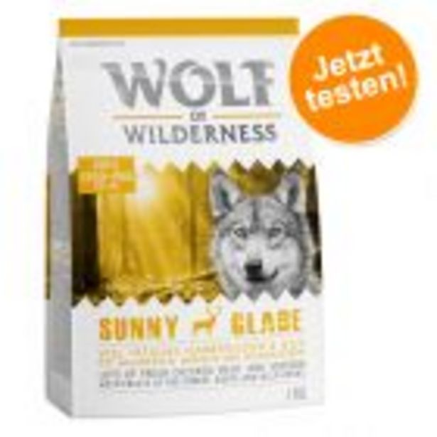 1 kg Wolf of Wilderness getreidefreies Trockenfutter für Hunde zum Probierpreis!  für 3,79€ in Zooplus