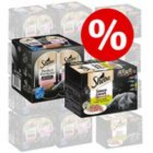 48 x 85 g Sheba Varietäten Schälchen + 48 x 37,5 g Perfect Portions Lachs zum Sonderpreis! für 43,39€ in Zooplus