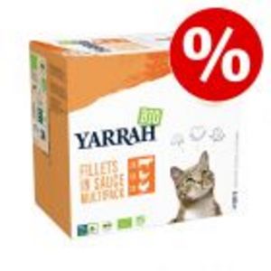  8 x 85 g Mix Yarrah Bio Filets in Soße zum Sonderpreis! für 8,69€ in Zooplus