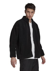 Adidas Originals – Jacke aus Fleece in Schwarz für 55€ in ASOS