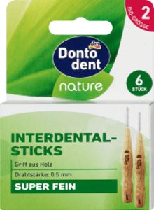 Nature Interdental-Sticks Super Fein für 2€ in dm