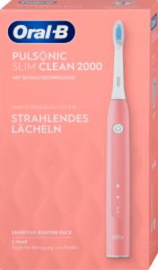 Pulsonic Slim Clean 2000 elektrische Schallzahnbürste rosa für 45€ in dm