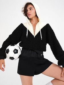 Sherpa Cropped Pullover für 76,47€ in Victoria's Secret
