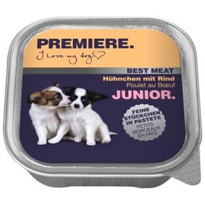 Best Meat Junior Hühnchen & Rind 16x100 g für 9,44€ in Fressnapf