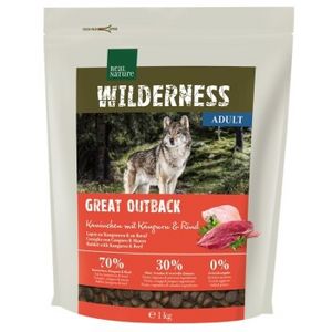 WILDERNESS Great Outback Kaninchen, Känguru & Rind 1 kg für 11,19€ in Fressnapf