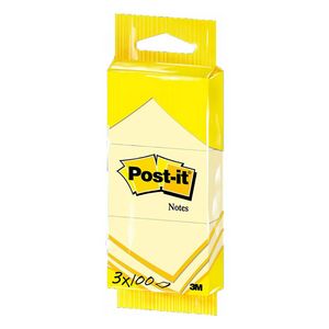 3M Post-it Notes 3 x 100 Blatt gelb für 2,96€ in Libro